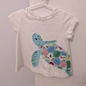 Baby Boden Turtle Tee EUC • Size 9-12 months